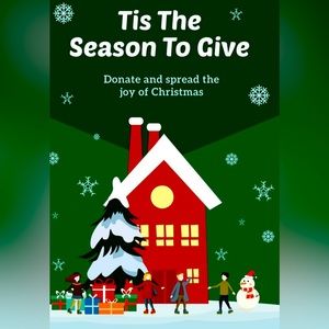 Starting now -December 23ed every order will be helping raise money to give